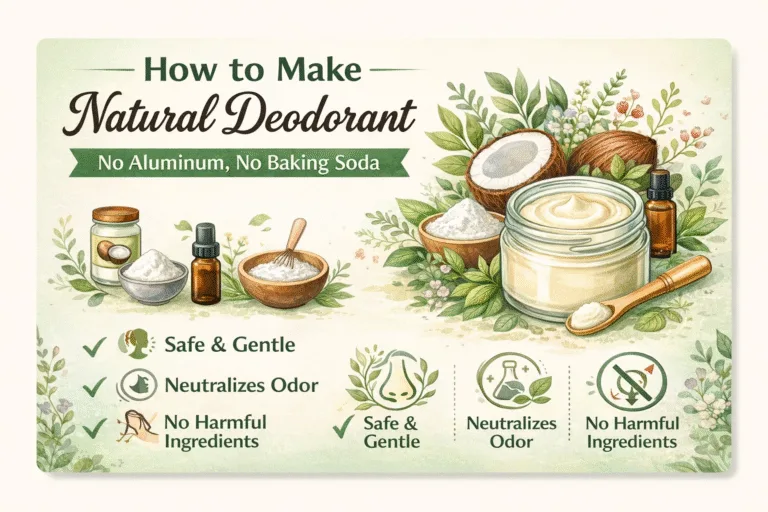 DIY Natural Deodorant Recipe for Sensitive Skin – Aluminum  Baking Soda Free Paste