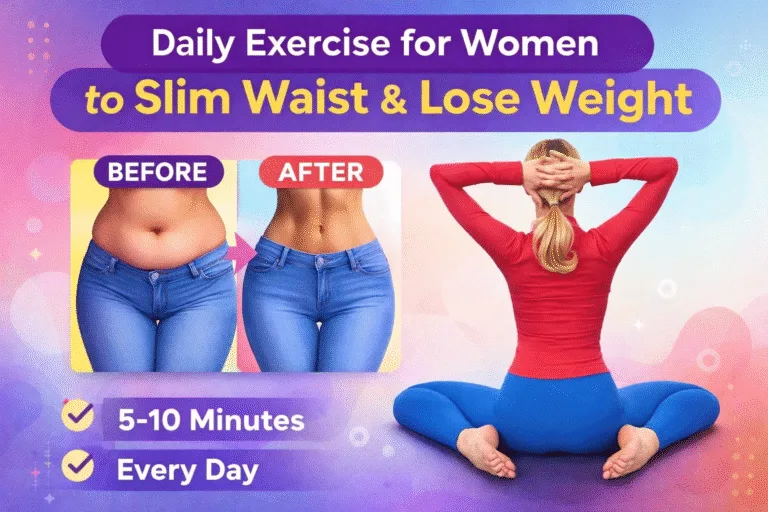 Best Daily Pose for a Slimmer Waist and Flat Stomach in 5-10 Minutes