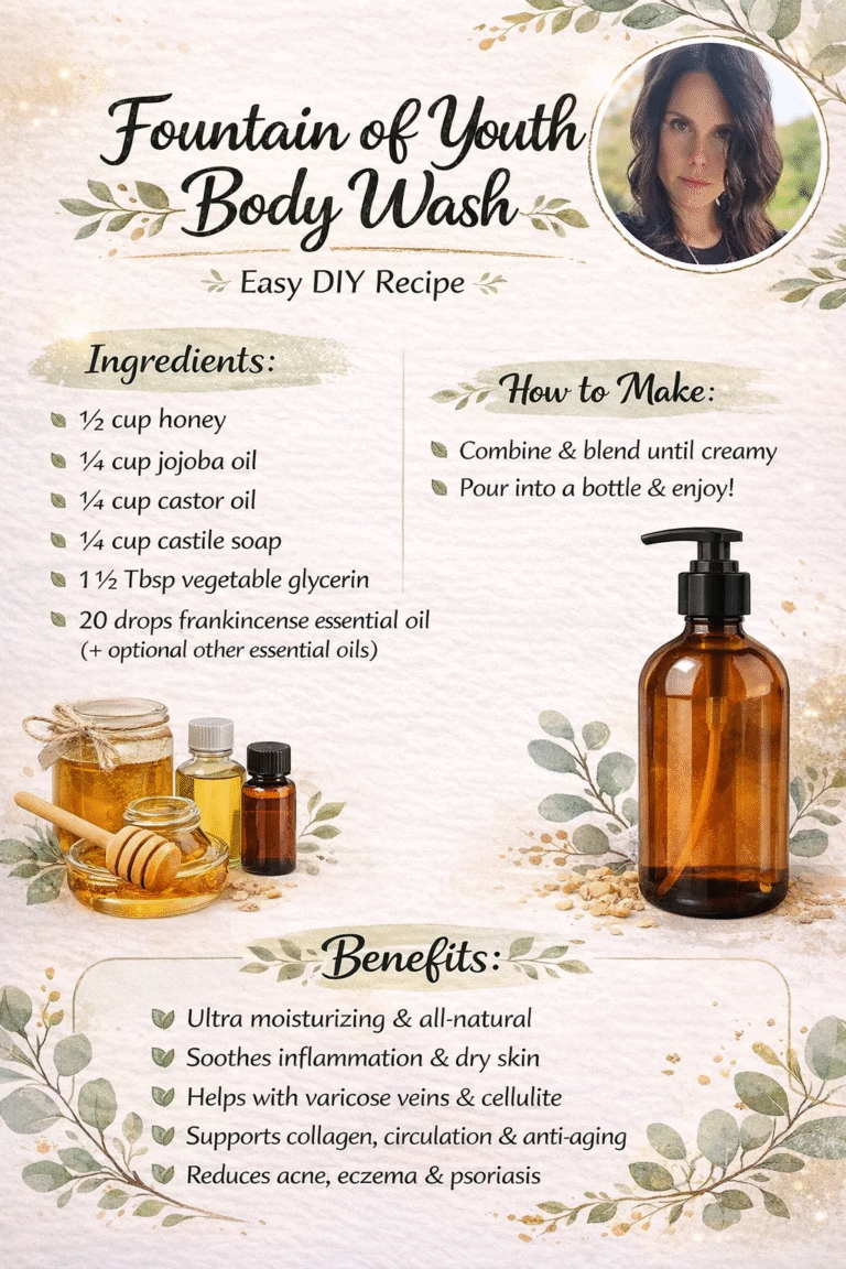 DIY Fountain of Youth Body Wash Recipe for Glowing Skin  Anti-Aging benefits