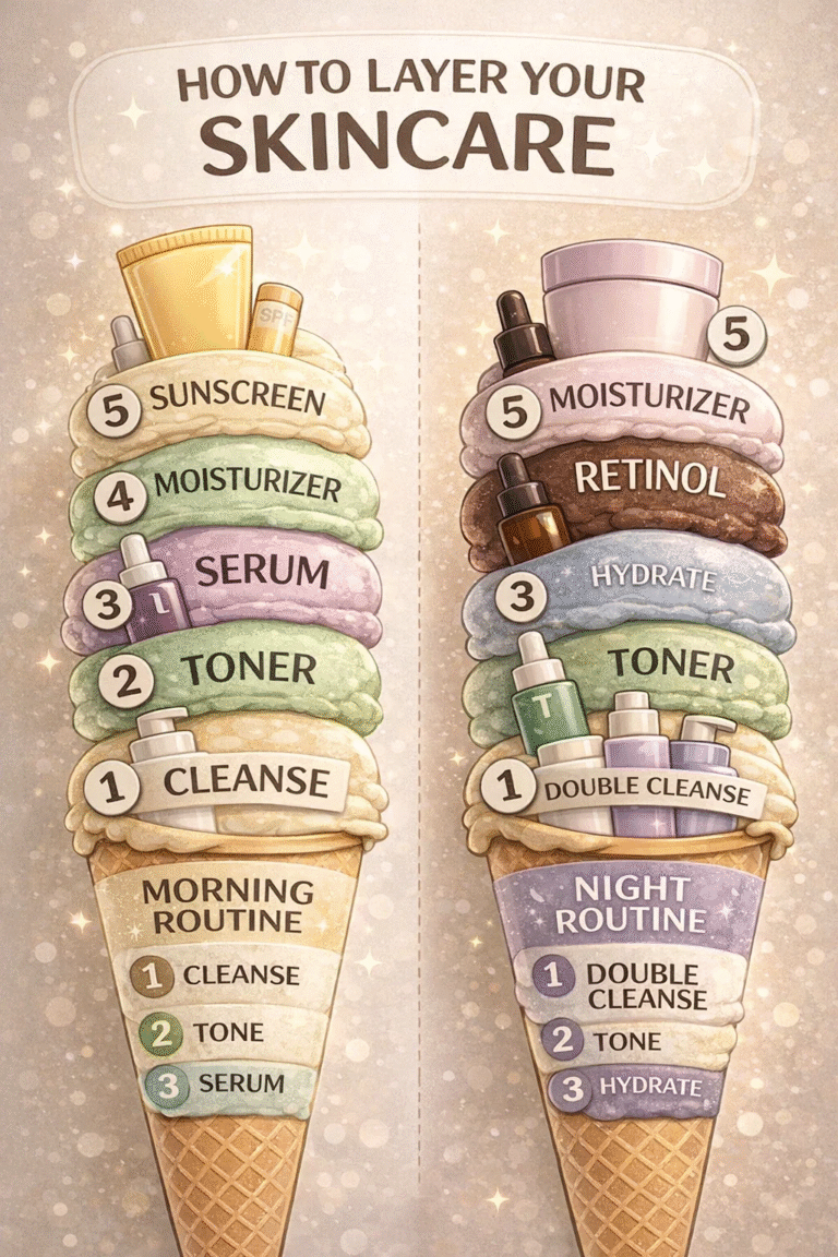Complete Skincare Layering Guide Morning and Night Routine Steps
