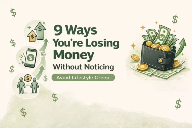 9 Ways Money Disappears The Psychology of Lifestyle Creep  Financial Habits That Drain You