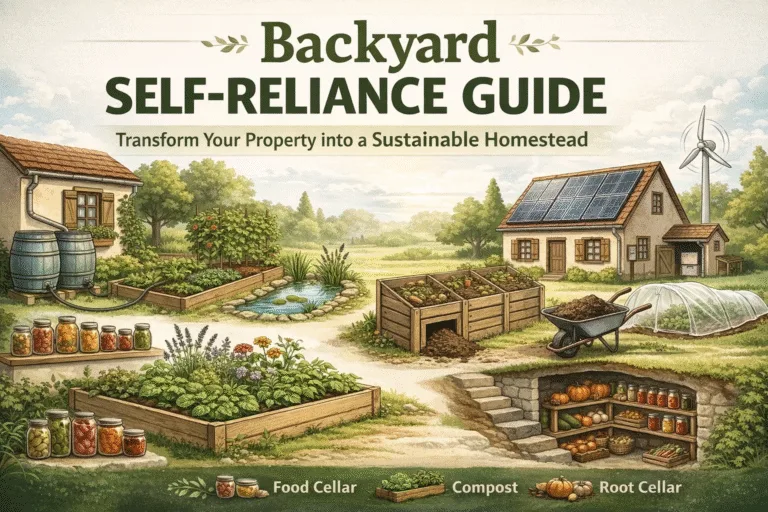 How to Create a Sustainable Backyard Ultimate Guide to Self-Reliance and Off-Grid Living