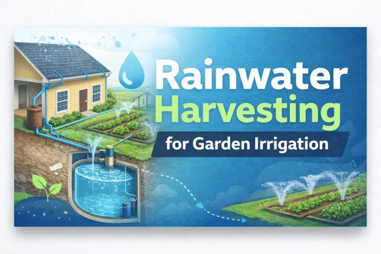 Sustainable Rainwater Harvesting System for Home Garden Irrigation