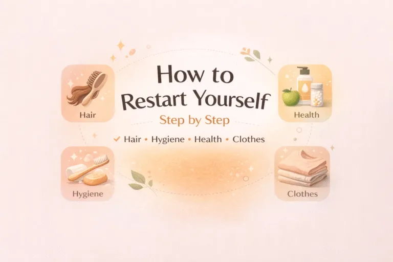 How to Restart Yourself A Complete Step-by-Step Glow Up Guide for Health and Confidence