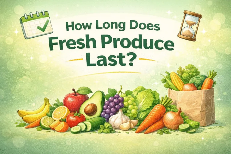 How Long Does Fresh Produce Last Ultimate Storage Cheat Sheet