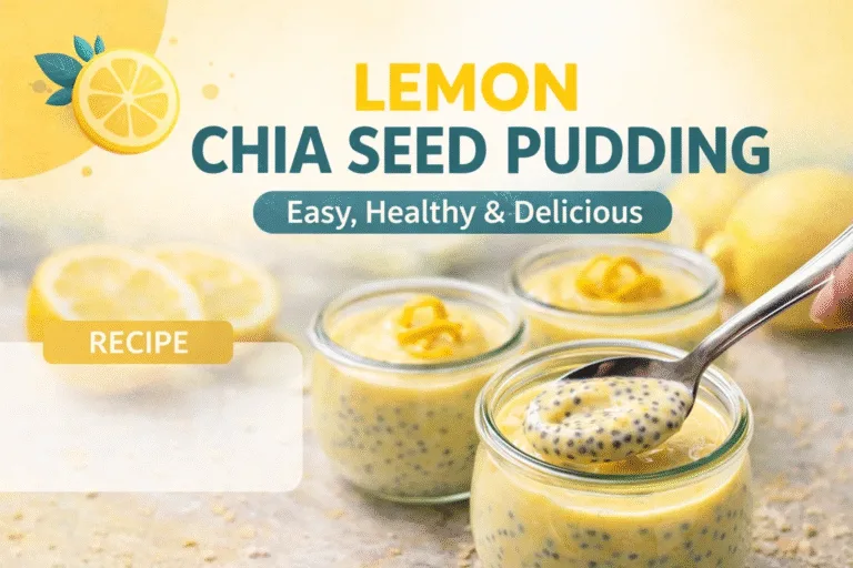 Healthy Lemon Chia Seed Pudding Recipe – Creamy, Easy  Dairy-Free Breakfast