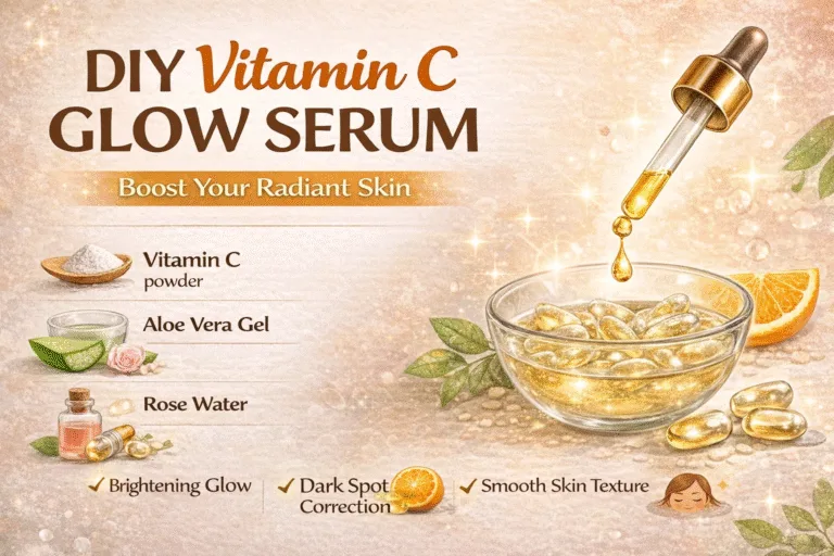 DIY Vitamin C Glow Serum Shots for Radiant Skin  Skincare Routine