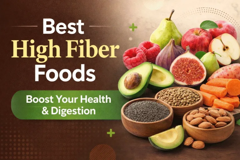 Top 20 High Fiber Foods List  Best High Fiber Diet for Weight Loss and Gut Health