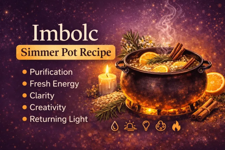 Imbolc Simmer Pot Recipe for New Beginnings  Natural Home Cleansing  Intentions