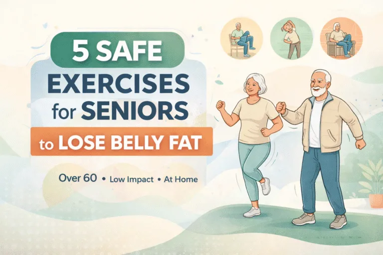 5 Safe At-Home Exercises for Seniors Over 60 to Lose Belly Fat
