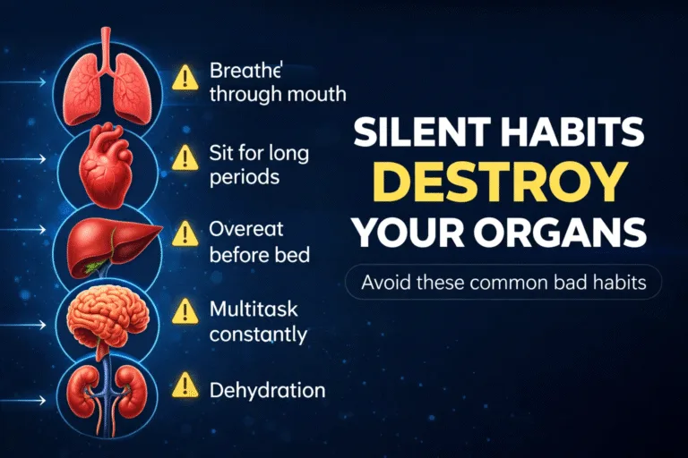 9 Silent Daily Habits That Are Destroying Your Organs