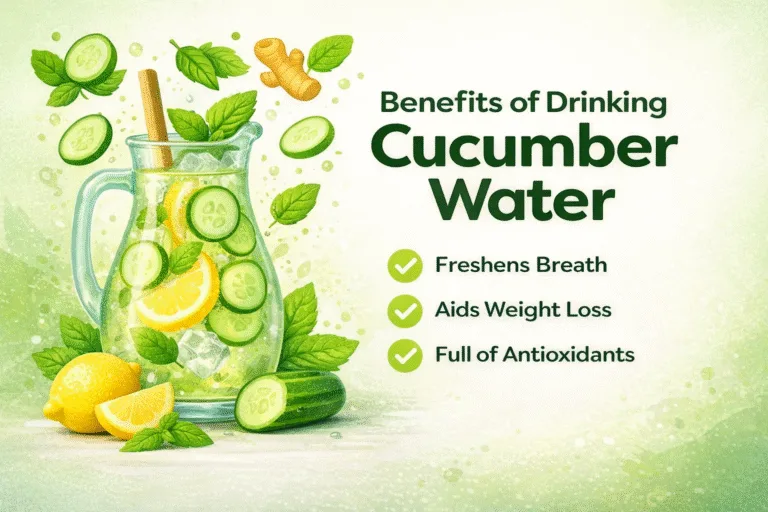 Cucumber Water Detox Recipe Weight Loss  Health Benefits