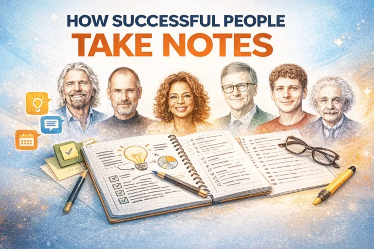 How Successful People Take Notes 6 Proven Note-Taking Methods for Productivity and Success