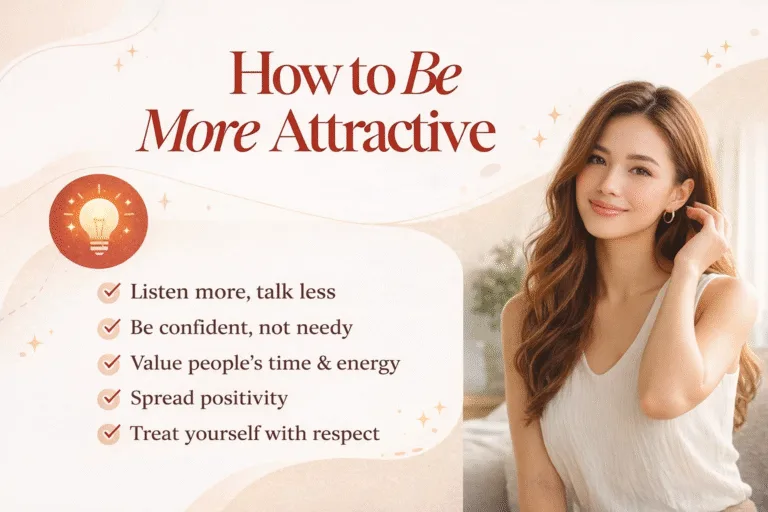 How to Be More Attractive Self-Confidence Tips  Mindset Habits for Magnetic Energy