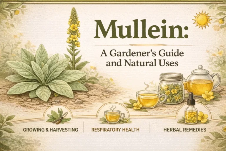 Mullein Herb Guide How to Grow, Harvest  Use Mullein for Respiratory Support  Ear Oil