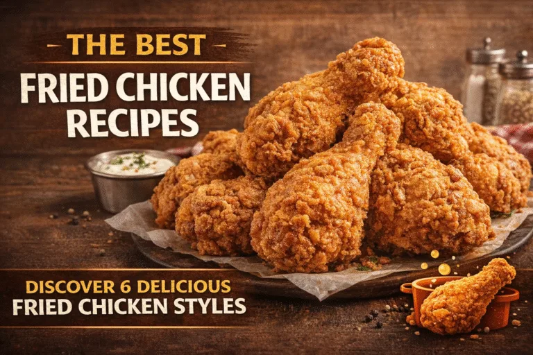 6 Easy Homemade Fried Chicken Recipes Crispy, Golden, and KFC-Style