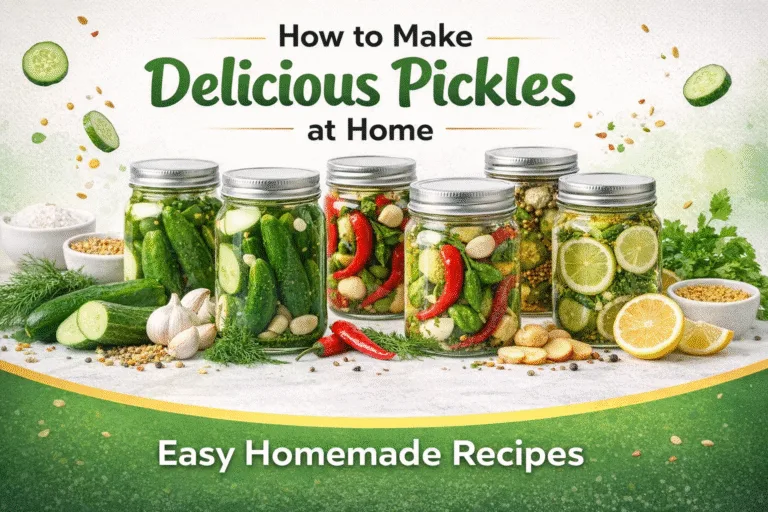9 Easy Homemade Pickle Recipes  Best DIY Cucumber Pickling Guide  Flavors