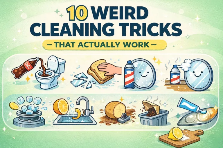 12 Weird Cleaning Hacks That Actually Work Simple DIY Home Solutions