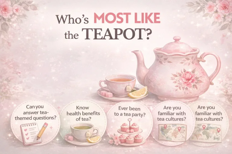 Tea Party Games for Girls Who is Most Like the Teapot Bridal Shower  Birthday Activity
