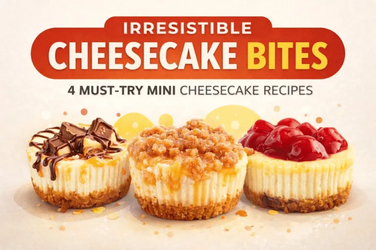 Easy Cheesecake Bites Recipe 4 Delicious Ways to Make Mini Cheesecakes