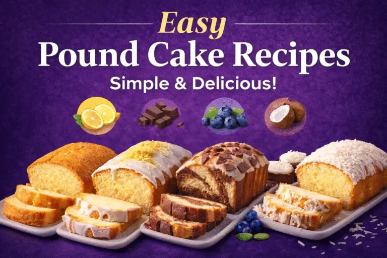 6 Best Easy Pound Cake Recipes Simple Homemade Baking Ideas