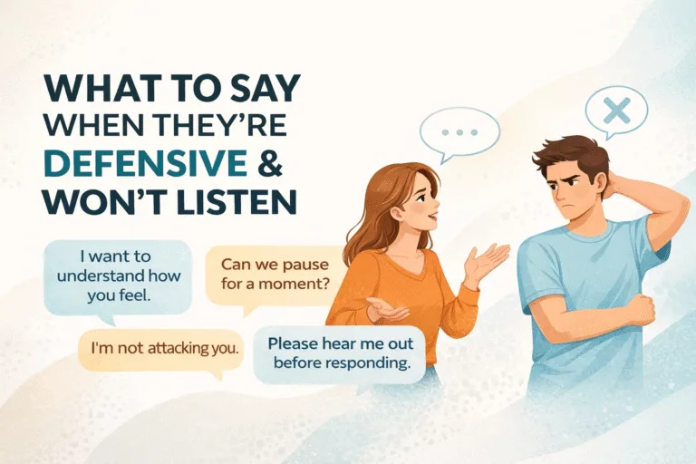 How to Communicate Effectively When Your Partner Is Defensive