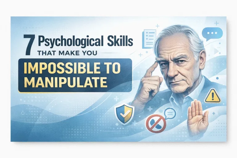7 Psychological Skills to Become Unmanipulatable How to Set Boundaries and Stay in Control