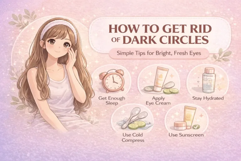 10 Simple Habits to Get Rid of Dark Circles Fast  Bright Eyes Skincare Tips  Routine