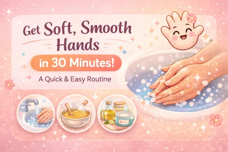 How to Get Soft, Smooth Hands in 30 Minutes  DIY At-Home Hand Care for Dry  Rough Skin