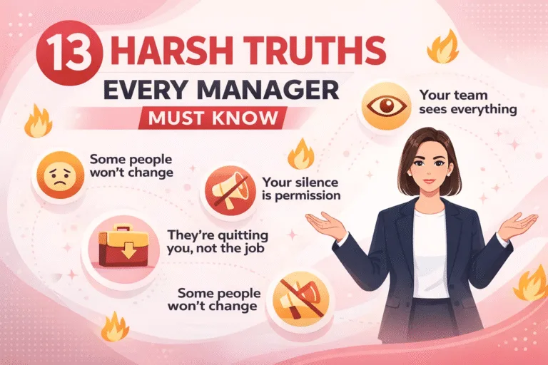 13 Harsh Truths Every Manager Must Know  Leadership Tips  Management Skills for Success