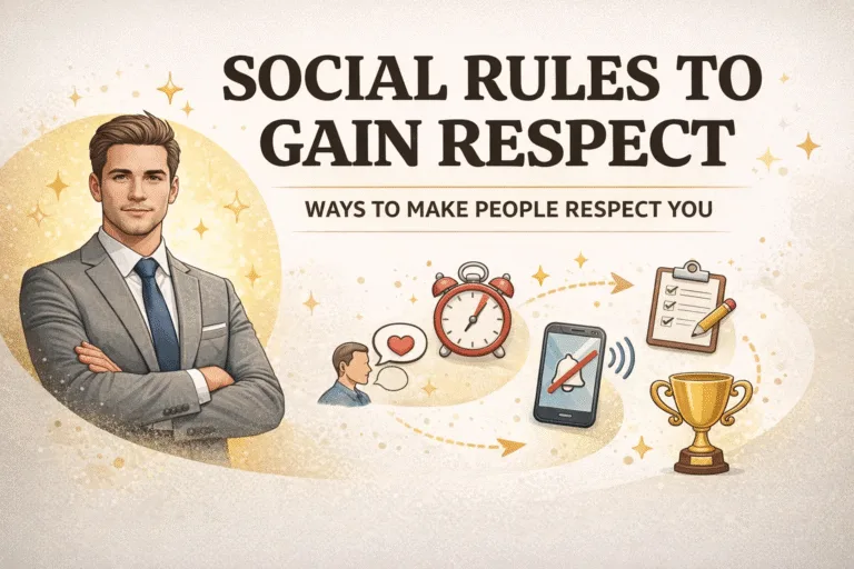 35 Essential Social Rules That Will Instantly Make People Respect You In Any Situation