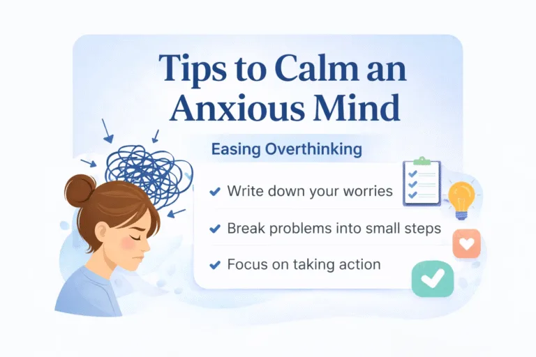 How to Stop Overthinking 20 Practical Tips to Calm an Anxious Mind