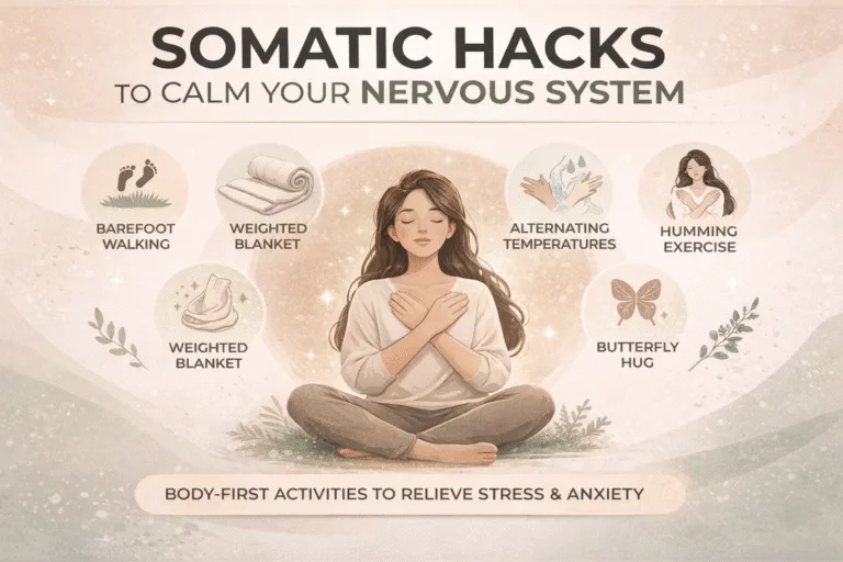 6 Somatic Hacks to Calm Your Nervous System Fast