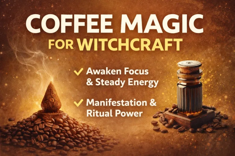 Coffee Magic How to Make Coffee Incense and Ritual Oil for Focus  Motivation