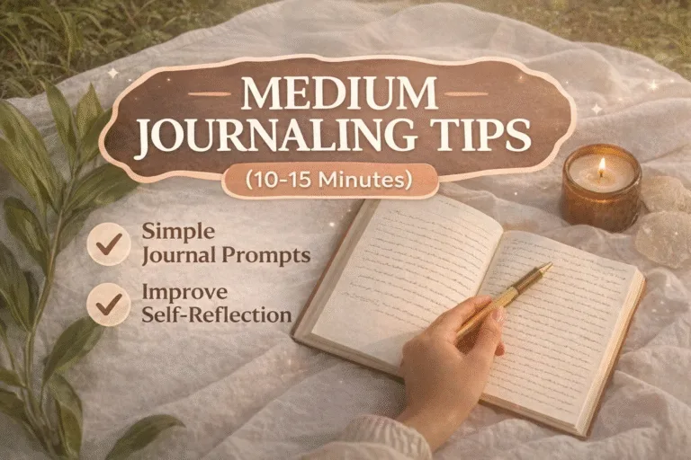 10-15 Minute Journaling Prompts for Daily Self-Reflection