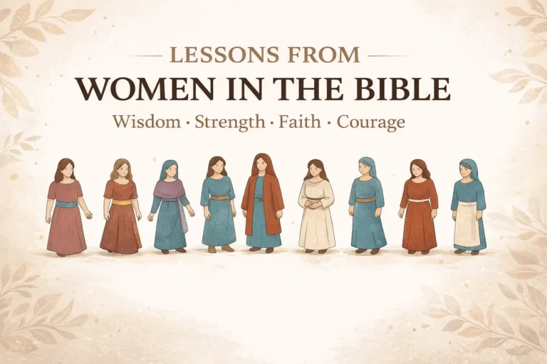 9 Lessons From Women in the Bible Inspirational Faith  Biblical Wisdom for Women