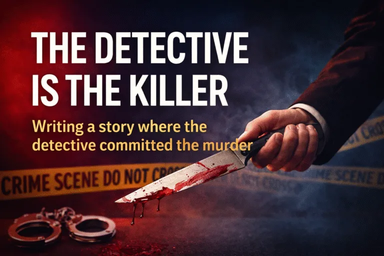 Plot Twist Writing Prompt Detective is the Murderer Story Idea