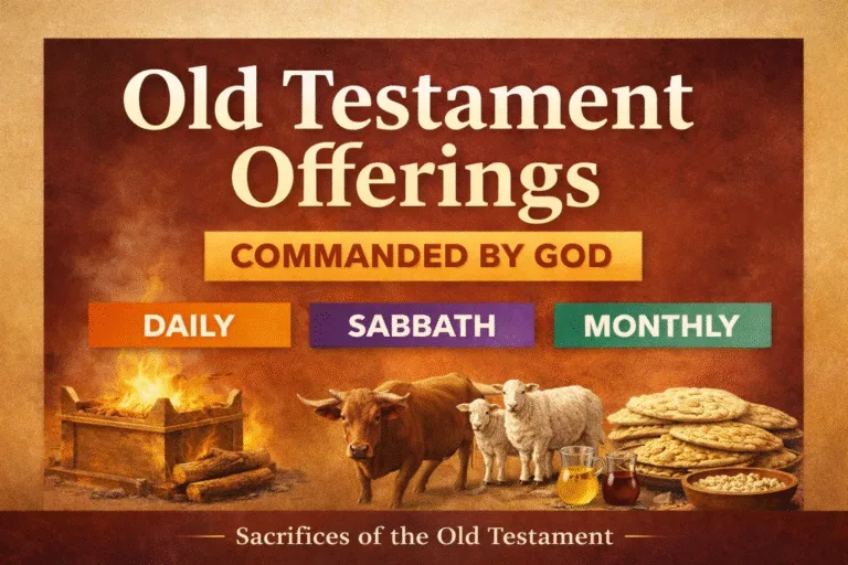 Biblical Guide to Offerings in Numbers 28 Daily, Sabbath, and Monthly Sacrifices KJV