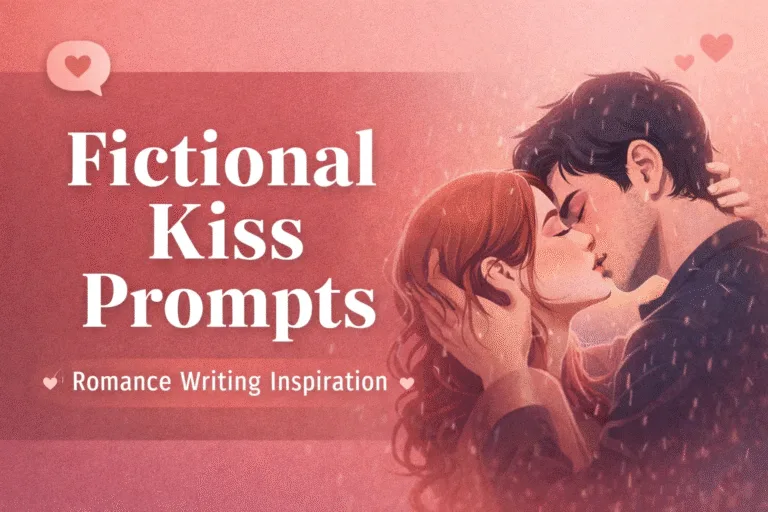 10 Best Fictional Kissing Prompts for Romance Writers  Fanfic Authors