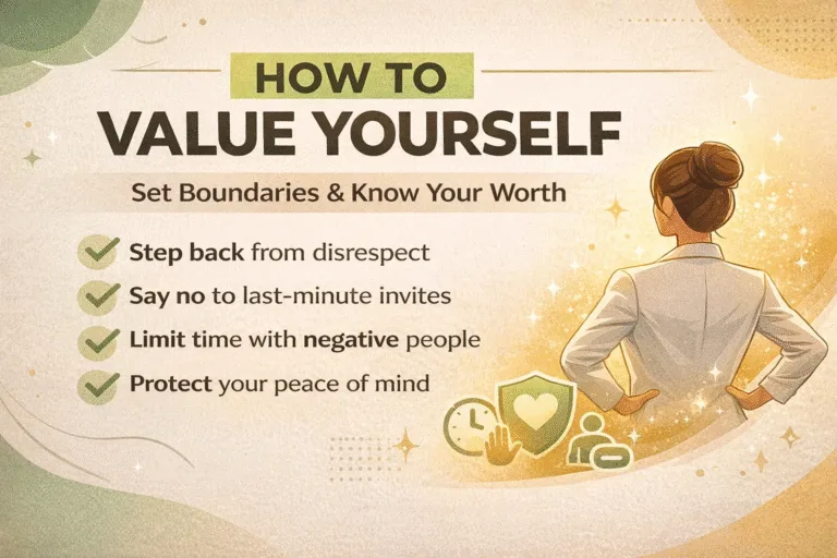 15 Ways to Value Yourself Self-Respect  Healthy Boundaries Guide