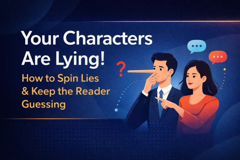 How to Write Better Character Lies Fiction Writing Tips for Plot  Tension