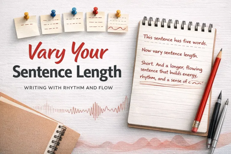 Writing Tips How to Vary Sentence Length for Better Rhythm and Flow