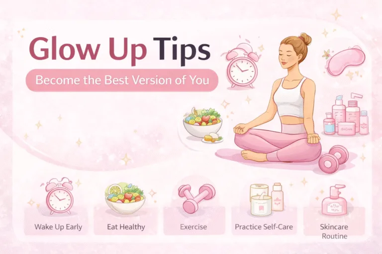 2026 Glow Up Guide  Daily Habits for Your Best Self  Wellness  Aesthetic Routine