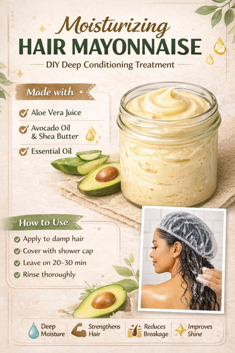 DIY Moisturizing Hair Mayonnaise Recipe for Deep Conditioning  Strengthening Hair Treatment
