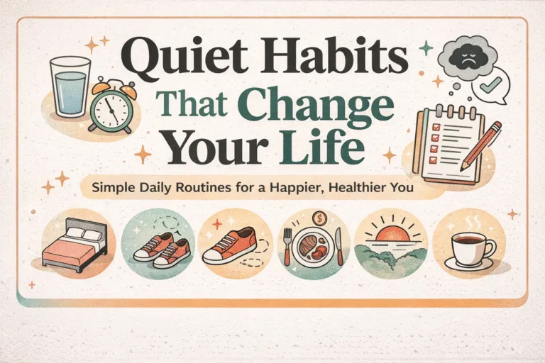 15 Quiet Habits That Will Change Your Life  Daily Self-Improvement  Wellness Routine