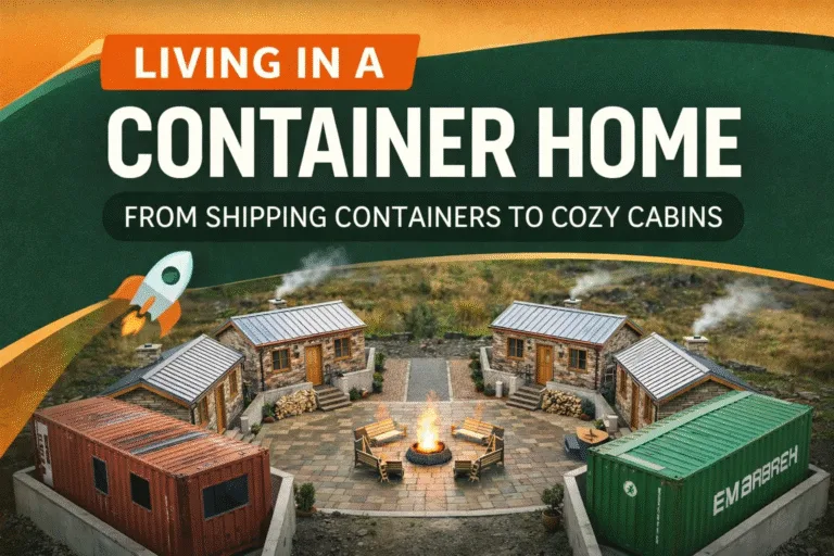 Stunning Shipping Container Home Transformation Modern Stone Cottage Village Design