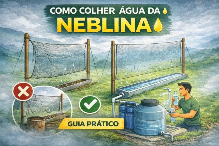 Cómo Cosechar Agua de Neblina Guía de Ahorro Eficiente y Filtración de Agua Casera