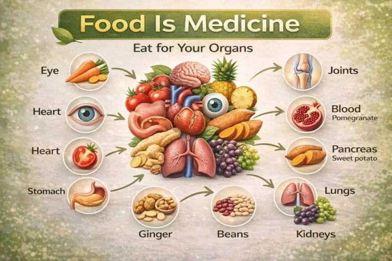 10 Best Foods for Organ Health  Natural Healing  Holistic Nutrition Guide  Food is Medicine