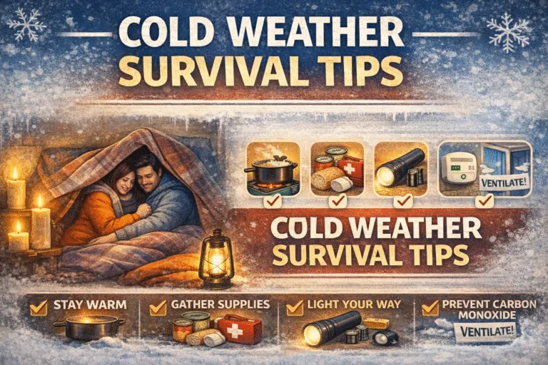 Cold Weather Survival Guide Winter Power Outage Tips  Emergency Preparedness Essentials