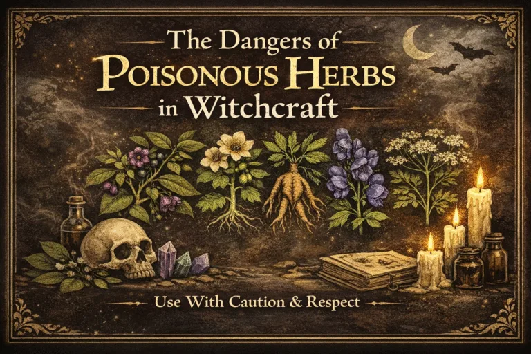 Poisonous Herbs in Witchcraft History Ancient Folklore  Symbolic Meanings in Modern Magic